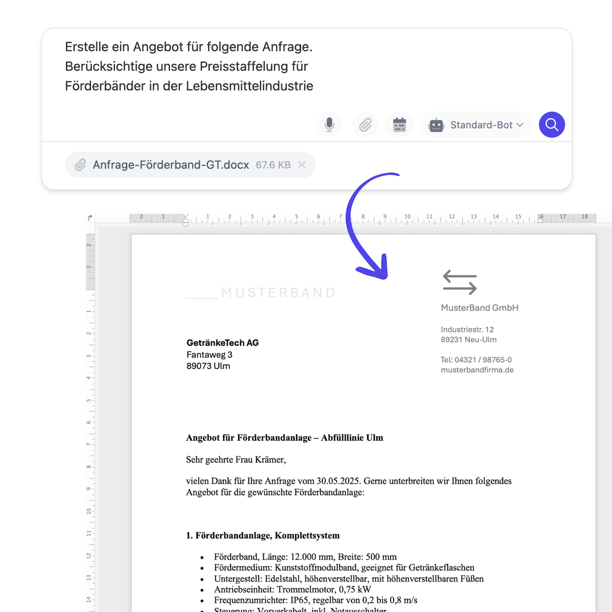 Dokumente generieren